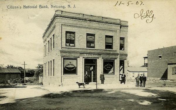 Bank Netcong New Jersy History NJ