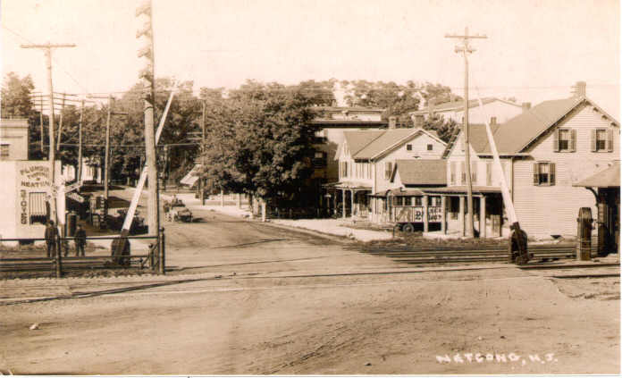 Netcong New Jersey History Railroad Crossing circa 1906